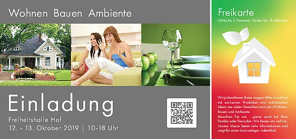 Bauen - Wohnen - Ambiente - 12. - 13. Oktober 2019 Bauen - Wohnen - Ambiente - 12. - 13. Oktober 2019